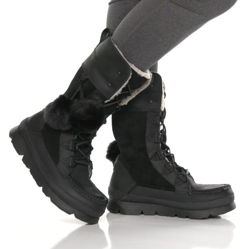 Manitobah Mukluk Waterproof Pacific Winter Boots Sz 8.5